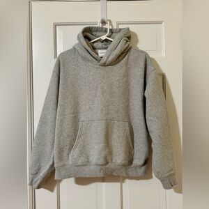 Aritzia Sweatfleece Cozy Perfect Fit Hoodie Size XL in Grey